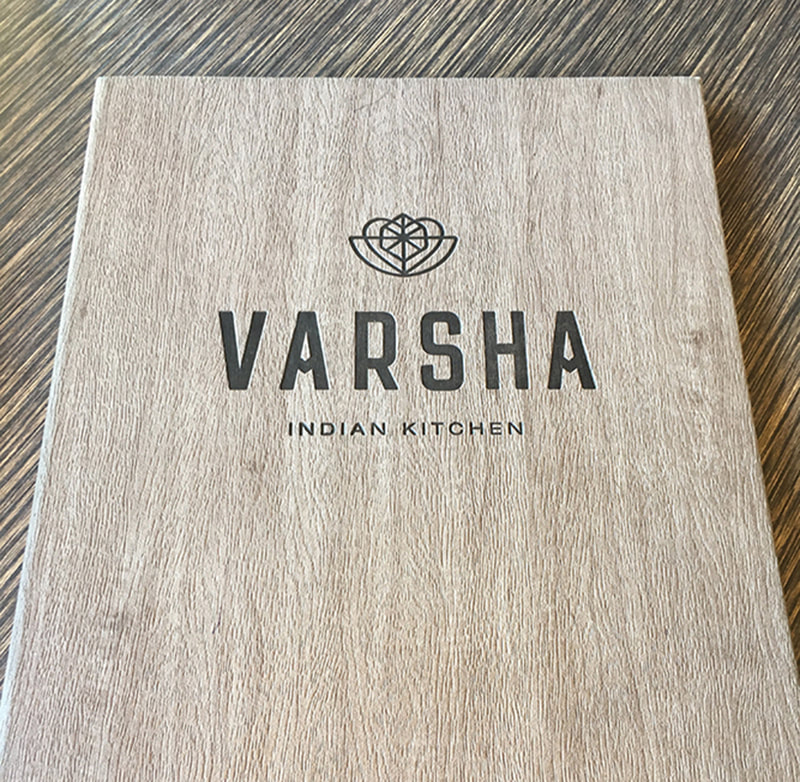 Varsha menu cover
